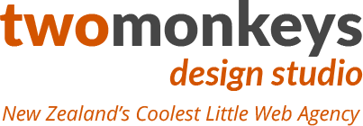 Two Monkeys Design Studio — New Zealand's coolest little web agency