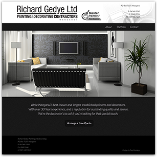Richard Gedye Ltd website
